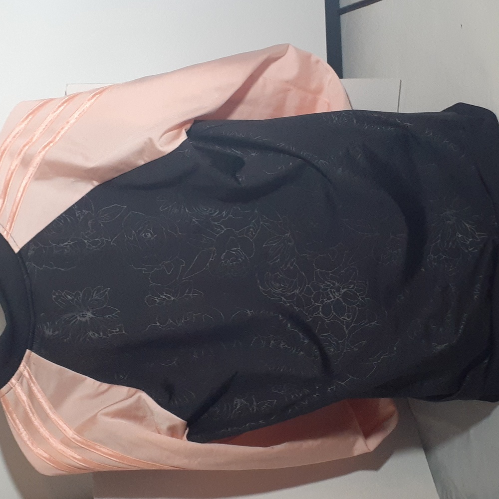 Women's Adidas Black and Pink Jacket - Picture 3 of 10